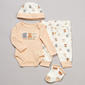 Baby Unisex (3-9M) Baby Essentials 4pc Best Friend Animals Set - image 1