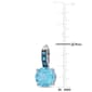 Sophia B 15 1/4ctw. Sky Blue Topaz Drop Earrings - image 2