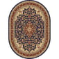 Tayse Sensation Kirsten Oval Area Rug - Navy Blue - image 1