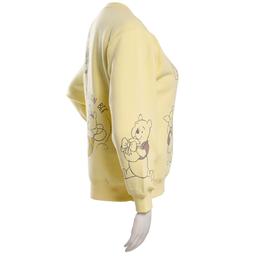Juniors C-Life Pooh Scenes Front Back Screen Fleece Sweatshirt