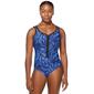 Womens Reebok Aqua Splash Zipper  One Piece Swimsuit - image 1