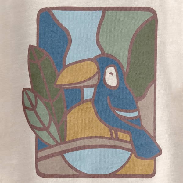 Baby Boy (3-24M) Carter''s Toucan Solid Short-Sleeve Top & Short S
