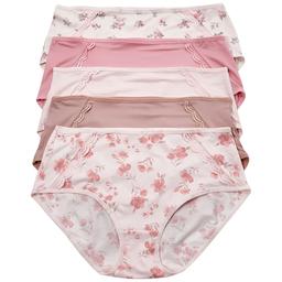 Womens Laura Ashley® 5pk. Brief Panties - LS7684-5PKFG
