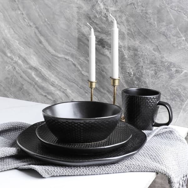 Stone Lain Abigail 16pc. Stoneware Dinnerware Set