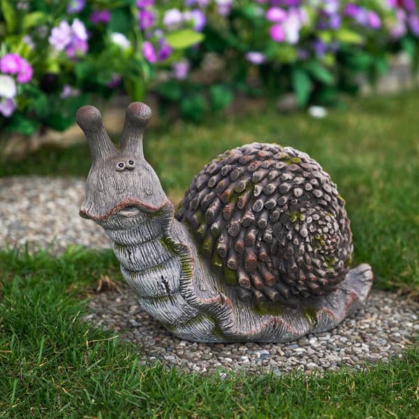 Northlight Seasonal Slowpoke Snail Garden Statue - image 