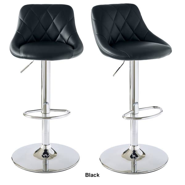 Elements Melissa Adjustable Swivel Bar Stool Set