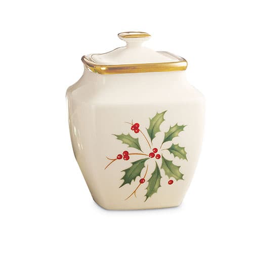 Lenox&#40;R&#41; Holiday Square Sugar Bowl - image 