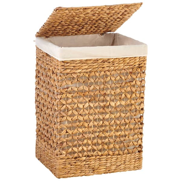Baum Brothers Large Flower+Rice Nut Weave Water Hamper