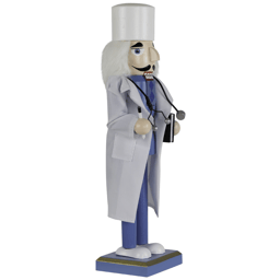Northlight Doctor with Stethoscope Wooden Christmas Nutcracker