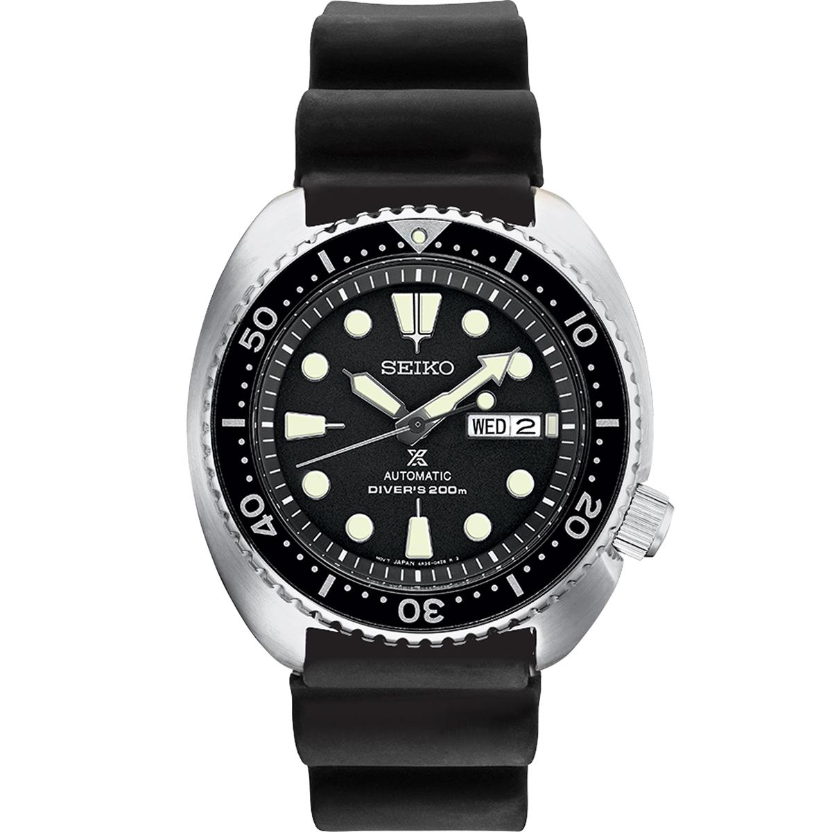 Mens Seiko Prospex Black Dial Watch - SRPE93