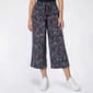 Womens Preswick & Moore(R) Paisley Gauze Cropped Palazzos - image 1
