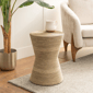 9th & Pike® Traditional Brown Seagrass Accent Table - image 2