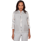 Womens Alfred Dunner Comfort & Joy Quilted Snap Front Vest - image 1