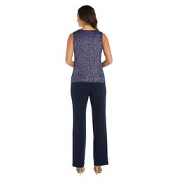 Petite R&M Richards 3pc. Crinkle Pants Set