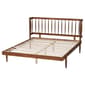 Baxton Studio Calderon Walnut Brown Wood Queen Size Platform Bed - image 2