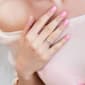 Diamond Classics™ 1/2ctw. Princess Diamond Silver Bridal Ring Set - image 5
