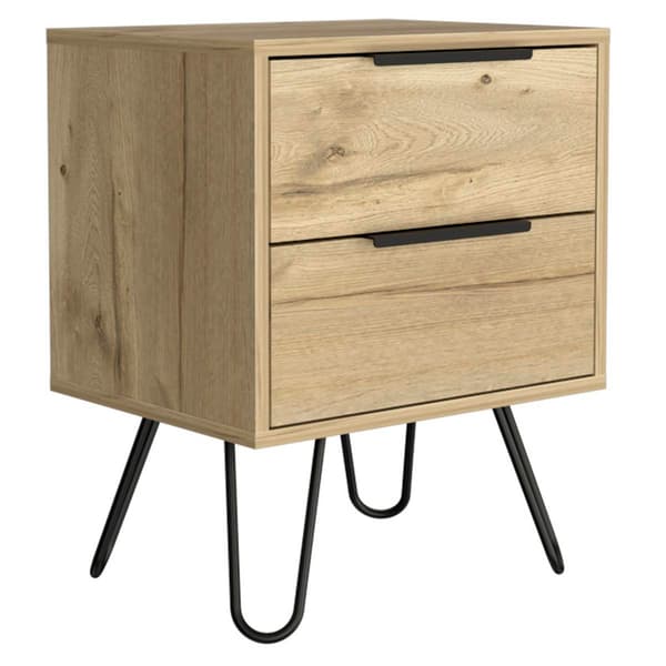 FM FURNITURE Nuvo 2-Drawer Nightstand - image 