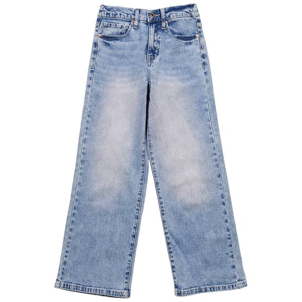 Girls (7-14) YMI(R) Wide Leg High Rise Jeans
