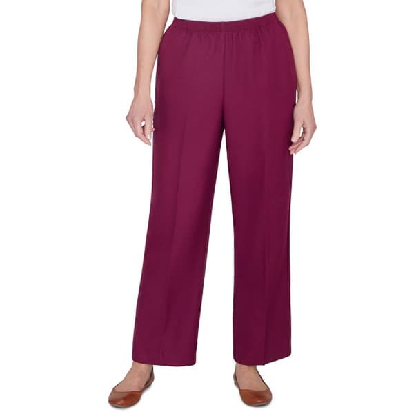 Plus Size Alfred Dunner Classics Proportioned Short Casual Pants