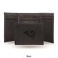 Mens NFL Los Angeles Rams Faux Leather Trifold Wallet - image 2