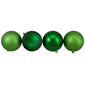 Northlight 12ct. Shatterproof 4-Finish Christmas Ball Ornaments - image 4