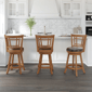 HH2 Home Fairfox Wood Counter Height Swivel Stool - image 8