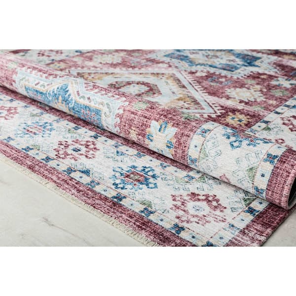 Rugs America™ Iggi Righteous Rosie Transitional Vintage Area Rug