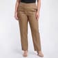 Plus Size Kasper Pull On Linen Straight Leg Dress Pants - image 1