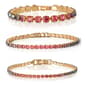 Jessica Simpson 3pc. Multi Color Crystal Bracelet Set - image 1