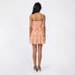 Juniors Trixxi Solid Ruffle Tier Surplice Dress with Tie Trim - image 2