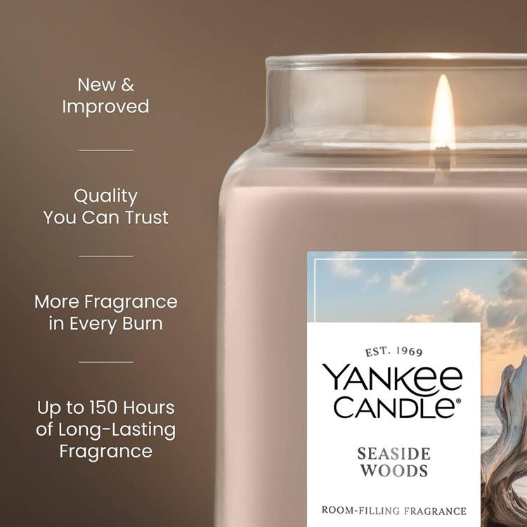 Yankee Candle® 22oz. Seaside Woods Jar Candle