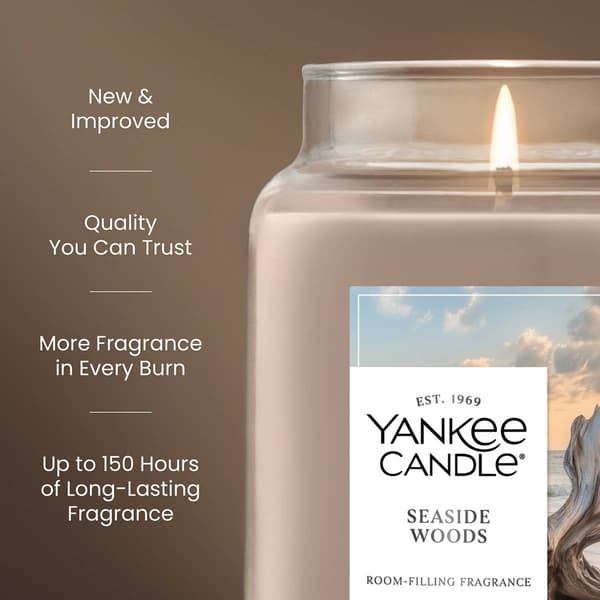 Yankee Candle&#174; 22oz. Seaside Woods Jar Candle