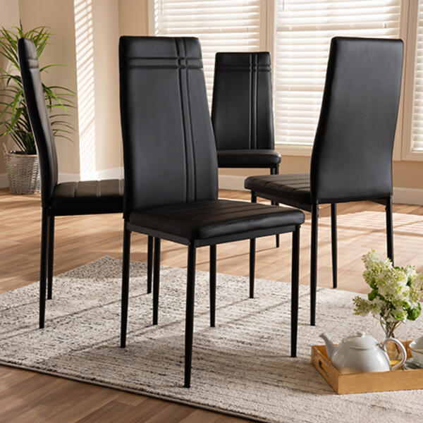 Baxton Studio Matiese Dining Chairs - Set of 4 - image 