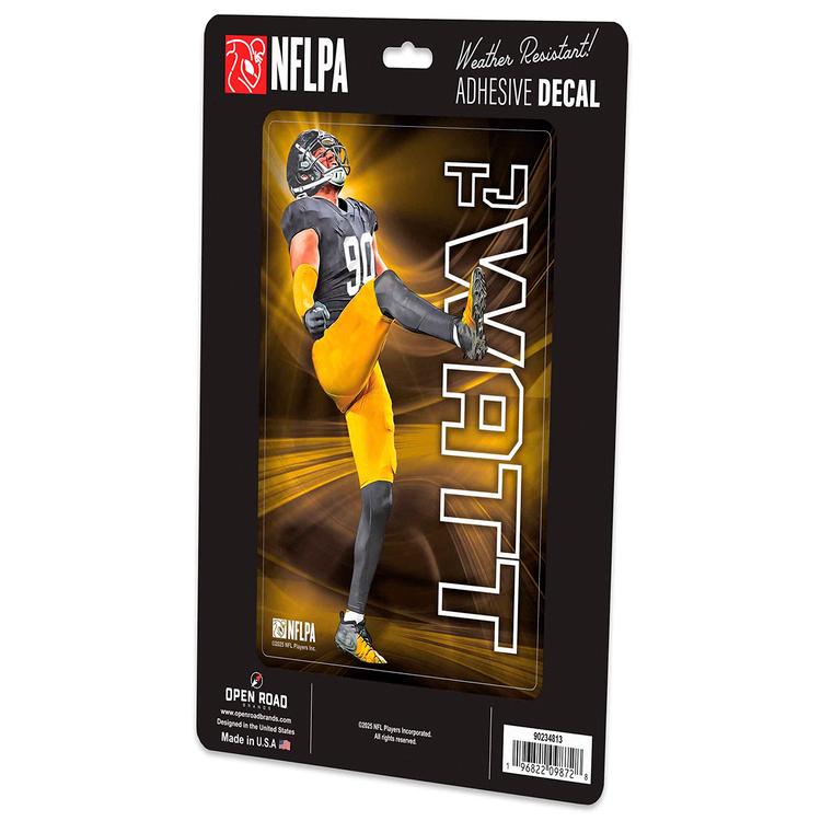 Open Road Steelers #90 TJ Watt Decal