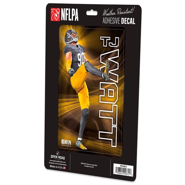 Open Road Steelers #90 TJ Watt Decal