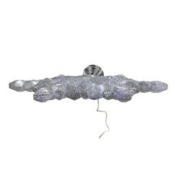 Kurt Adler 25-Light LED Glittered Snowflake Tree Topper