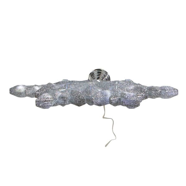 Kurt Adler 25-Light LED Glittered Snowflake Tree Topper
