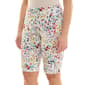 Womens Zac & Rachel Pull On Ditsy Floral Bermuda Shorts - image 3