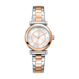 Womens DKNY Essentials Silver Dial Two-Tone Watch DK1L090M0095