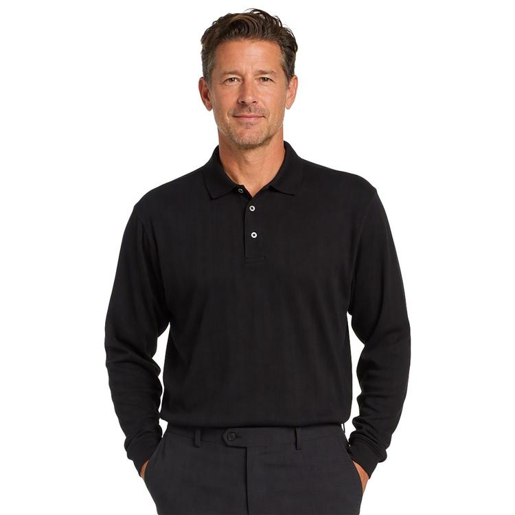 Mens Architect® Drop Needle Interlock Polo
