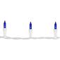 Northlight Seasonal 7ft. Blue Mini Christmas Lights - White Wire - image 2