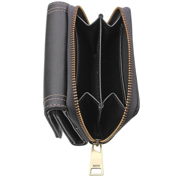 Womens Roots 73 RFID Wallet with Zipper Pocket