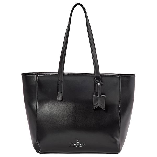 Womens London Fog Uptown Glossy Tote - image 