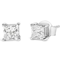 Haus of Brilliance 3/4ctw. Lab Grown Diamond Square Stud Earrings