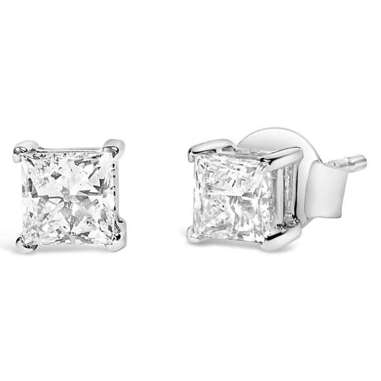 Haus of Brilliance 3/4ctw. Lab Grown Diamond Square Stud Earrings