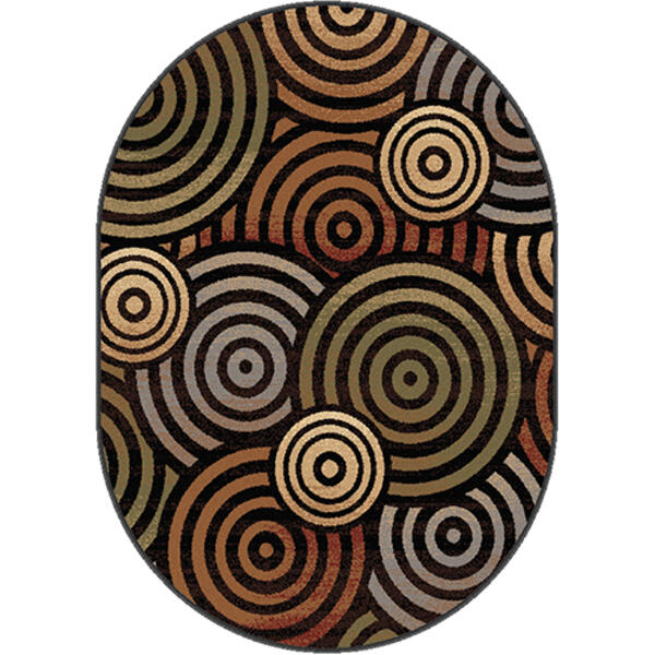 Tayse Elegance Albany Oval Area Rug - Multi - image 