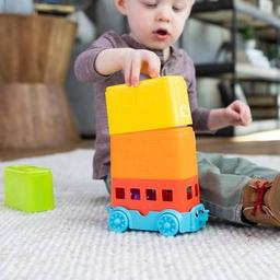 Fat Brain Toys Egg Stacker Bus