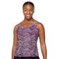 Womens Reebok Coastline Racerback Tankini Swim Top - image 2