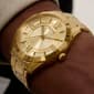 Mens GUESS Gold-Tone Analog Watch - GW0893G3 - image 6