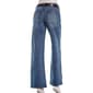 Juniors YMI® Britney Low Rise Wide Leg Jeans w/Black Leather Belt - image 3